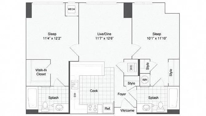 Floor plan Chelsea