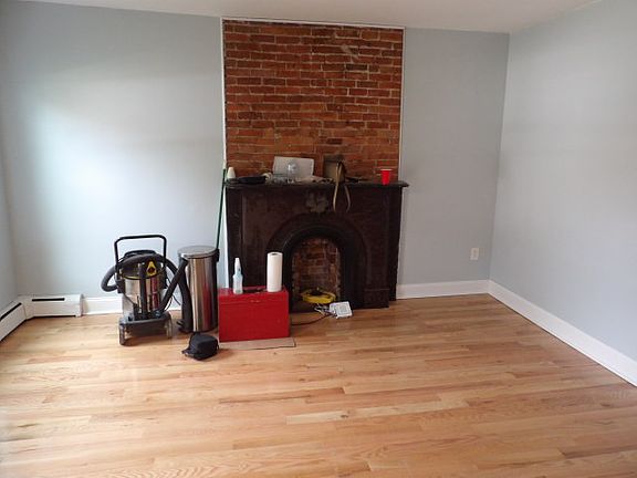 Living room with Decorative Fireplace
