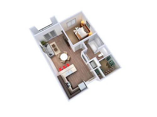 Floor plan 1A.b