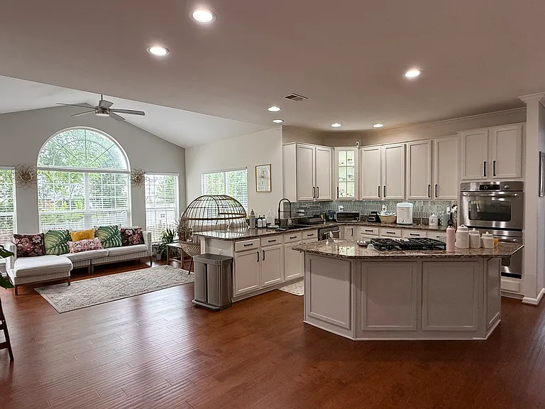 Kitchen with Sun Room