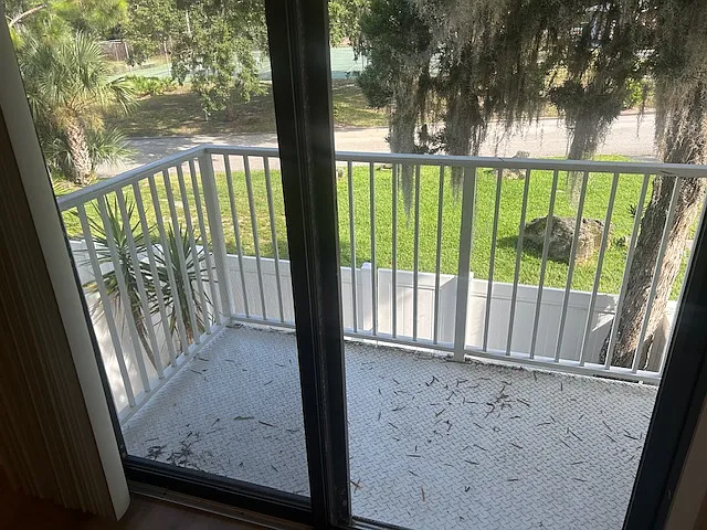 Master Bedroom balcony.