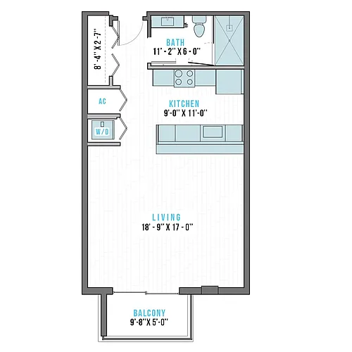 Floor plan S-1B