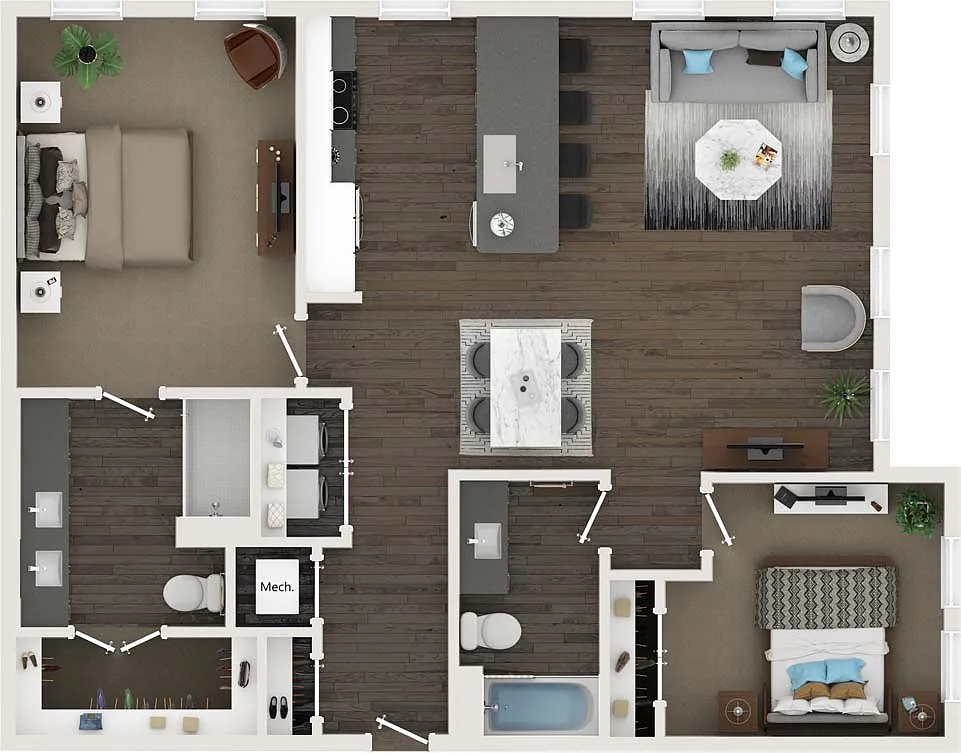 Floor plan Laszlo