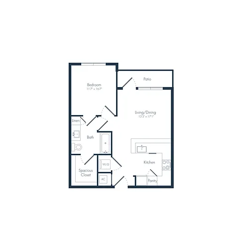 Floor plan A2C
