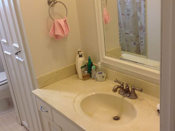 Main bathroom, sink