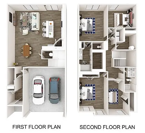 Floor plan Chester 4 Bed