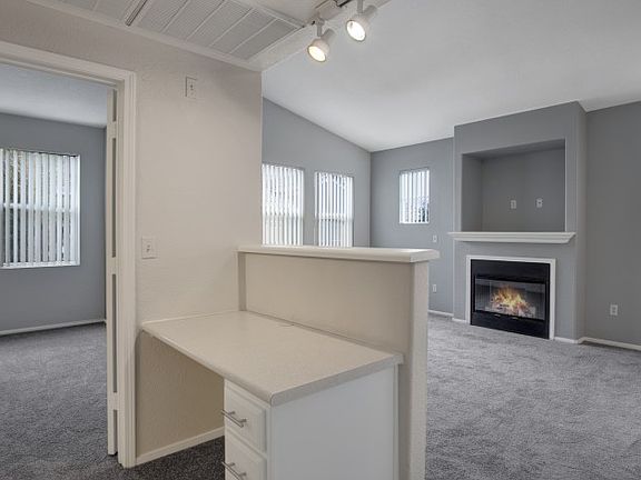 Renovated Living and Work Area