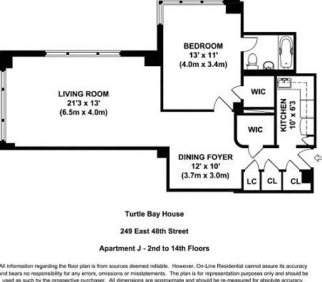2nd image of 249 E 48th St APT 4J