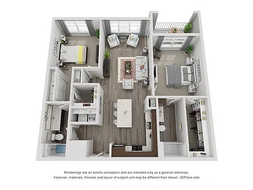 Floor plan Holly Blue