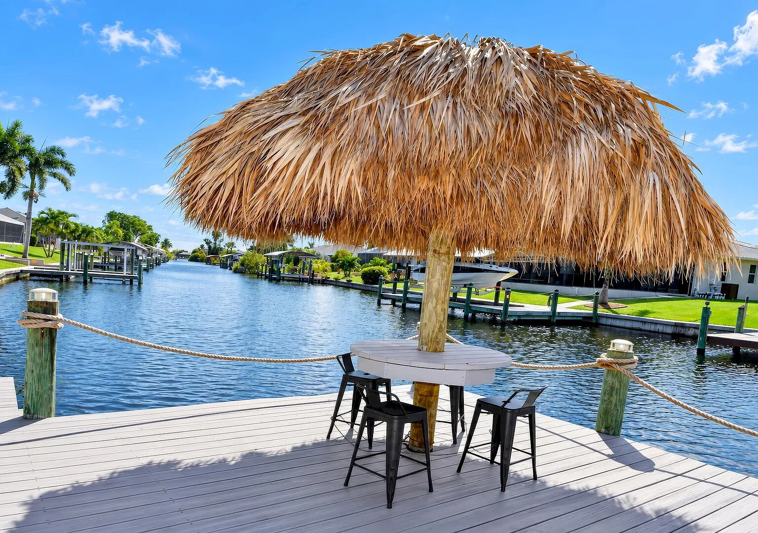 Mei Jing Waterfront Pool, Boat Dock & Tiki Hut — Photo 3