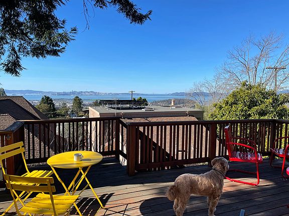 Panoramic Bay view from deck.