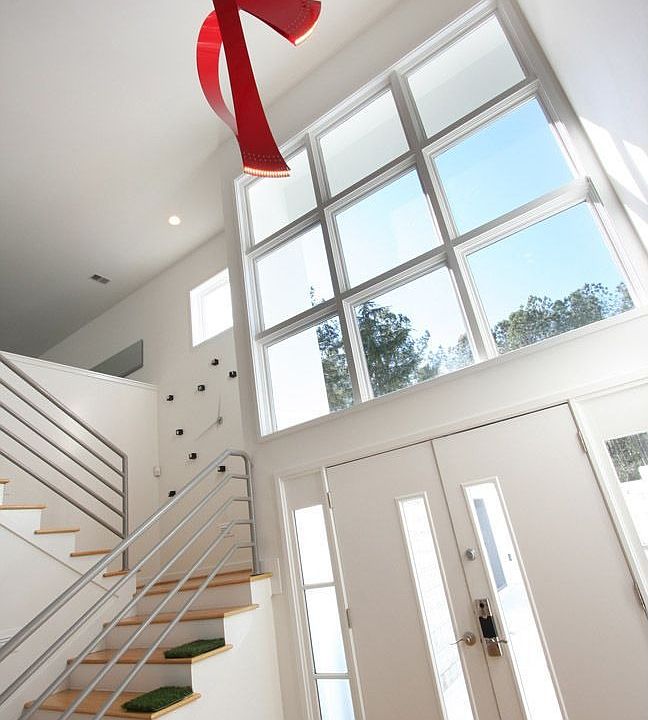 Dramatic fron entrance