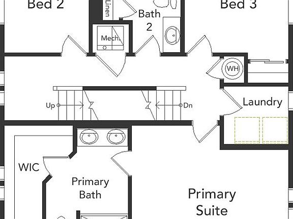 second floorplan