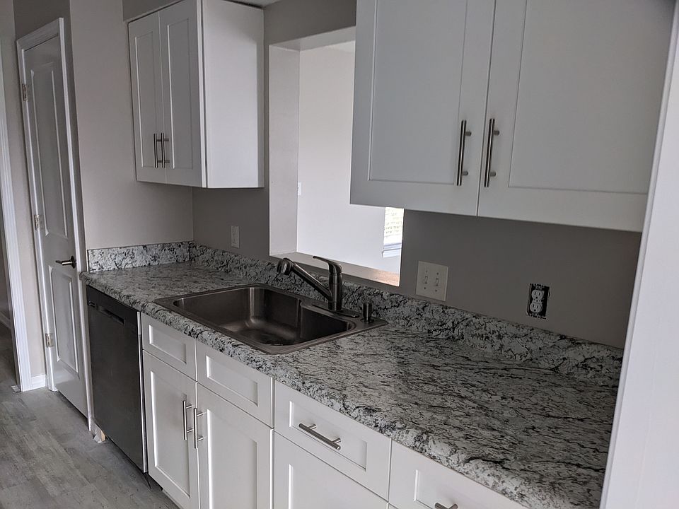 Updated cabinets and countertops