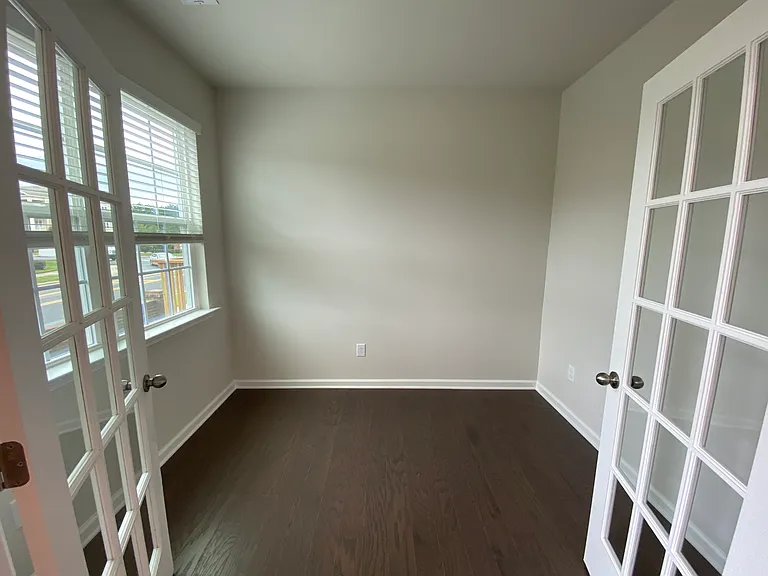 Study with doors.