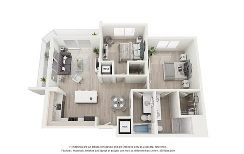 Floor plan Sanctuary