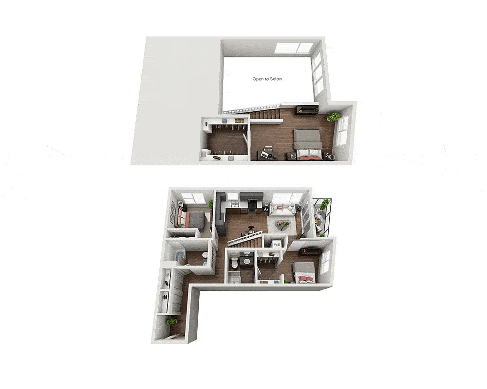 Floor plan B2D