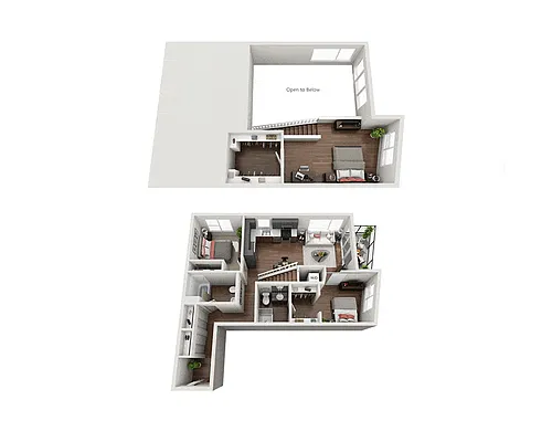 Floor plan B2D