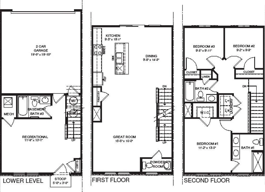 3 bed, 3.5 bath, 1962 sqft, $2,900 — Photo 1