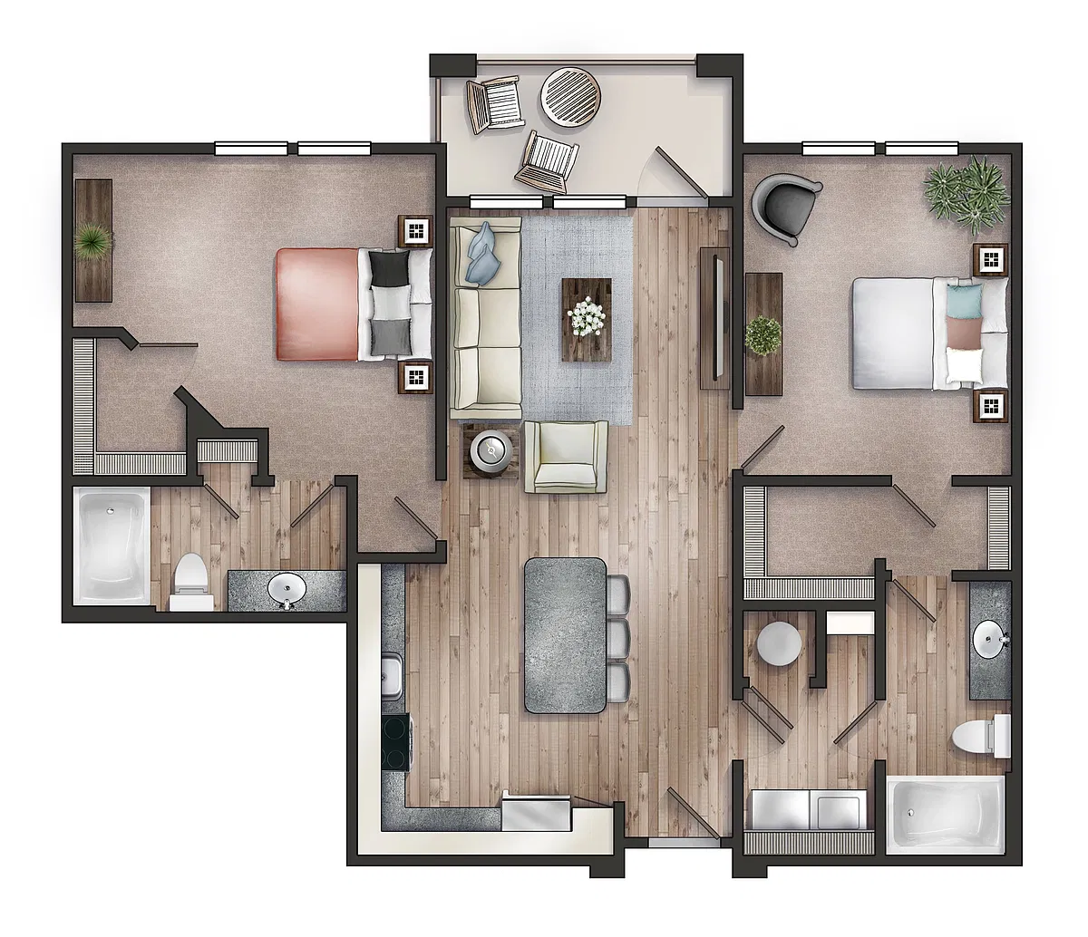 Floor plan Cambridge