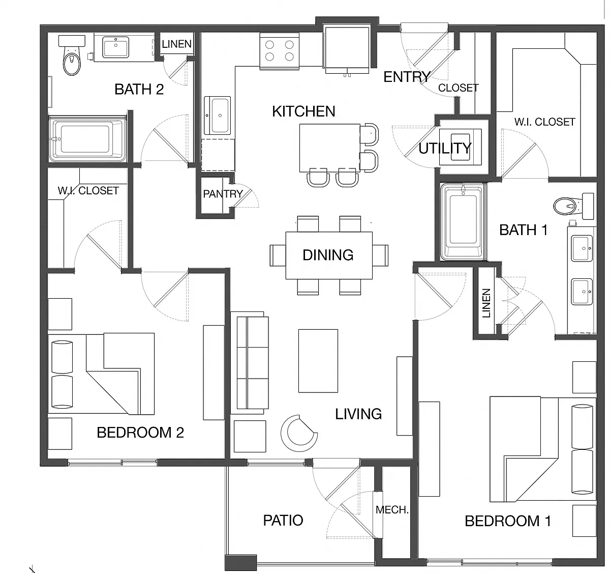 Floor plan The McCarthy