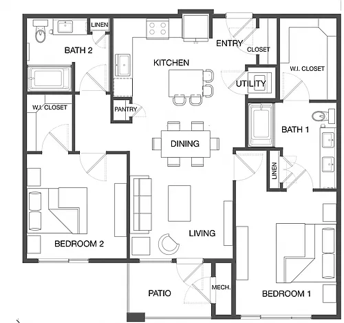 Floor plan The McCarthy