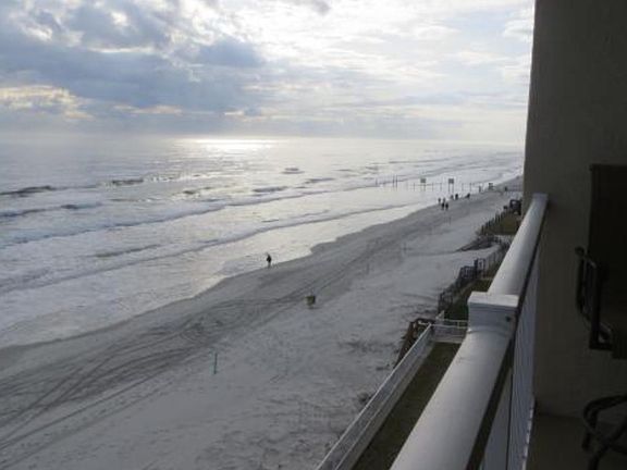 Beach from balcony