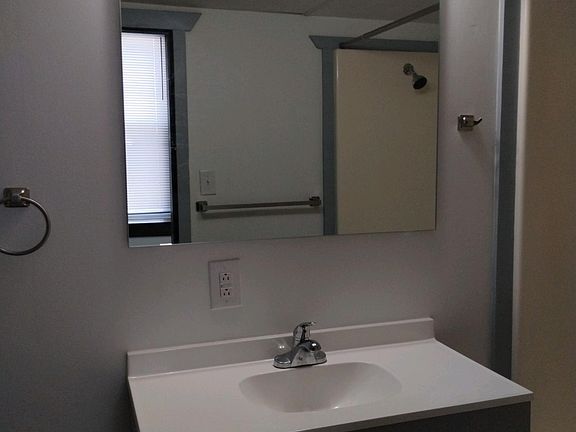 New vanity & light