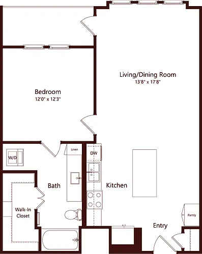 Floor plan A8a