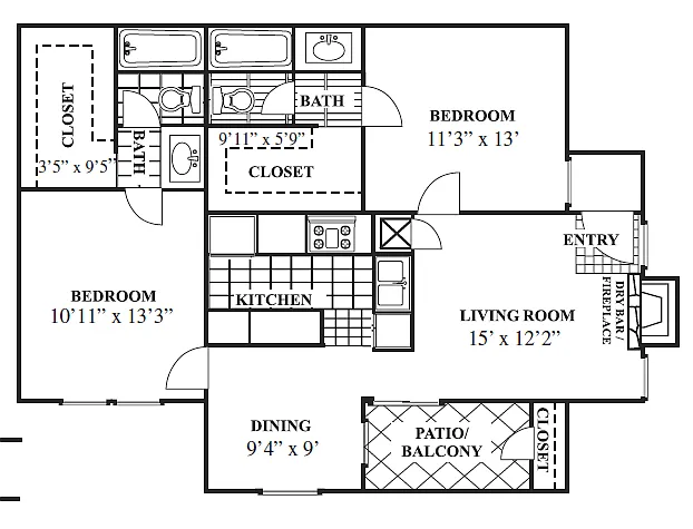 Floor plan B2