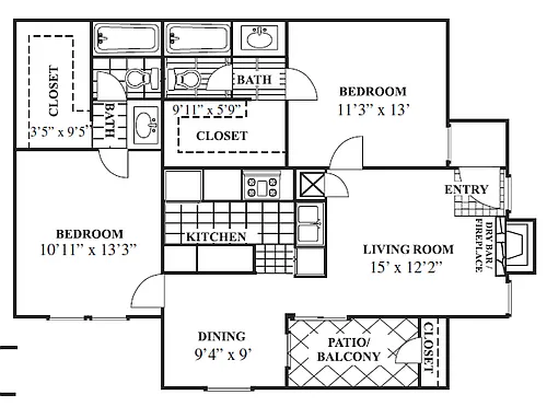 Floor plan B2