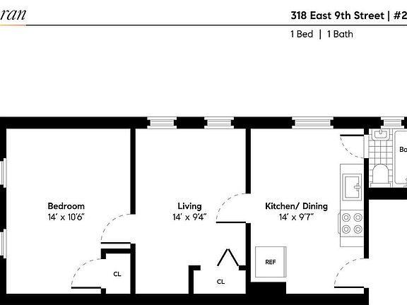 2nd image of 318 E 9th St APT 2R