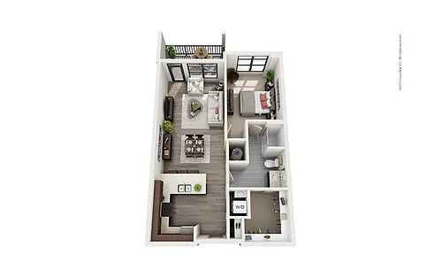 Floor plan Midrise A18