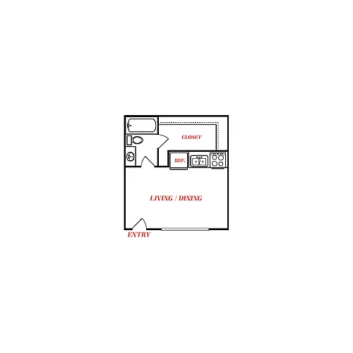 Floor plan E1 Classic