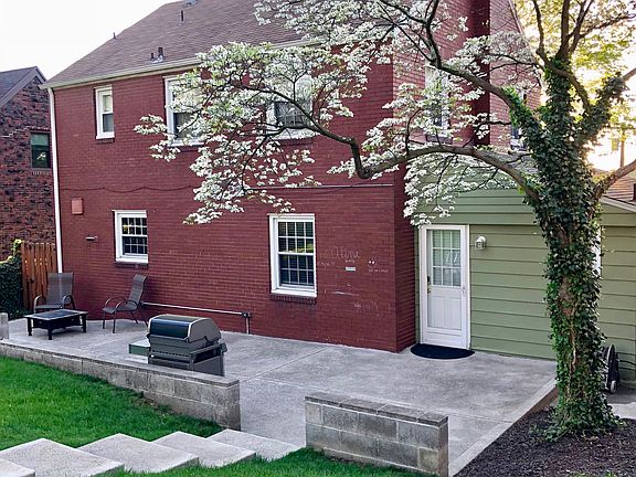 Large cement patio