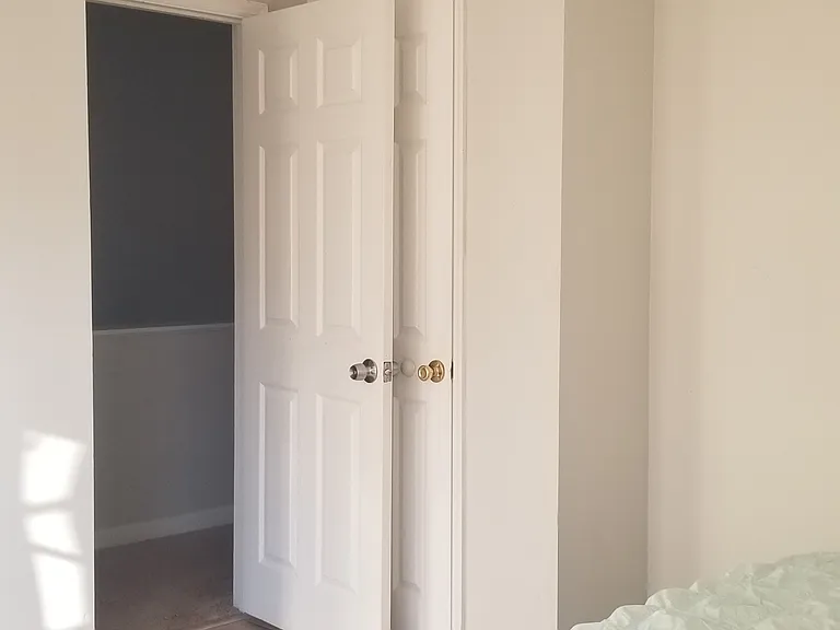 View from the fourth bedroom towards the hallway