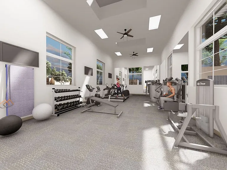 State of the art fitness center