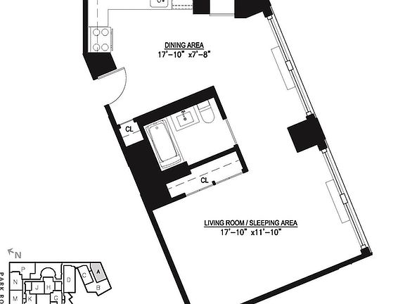 2nd image of 15 Park Row APT 15A