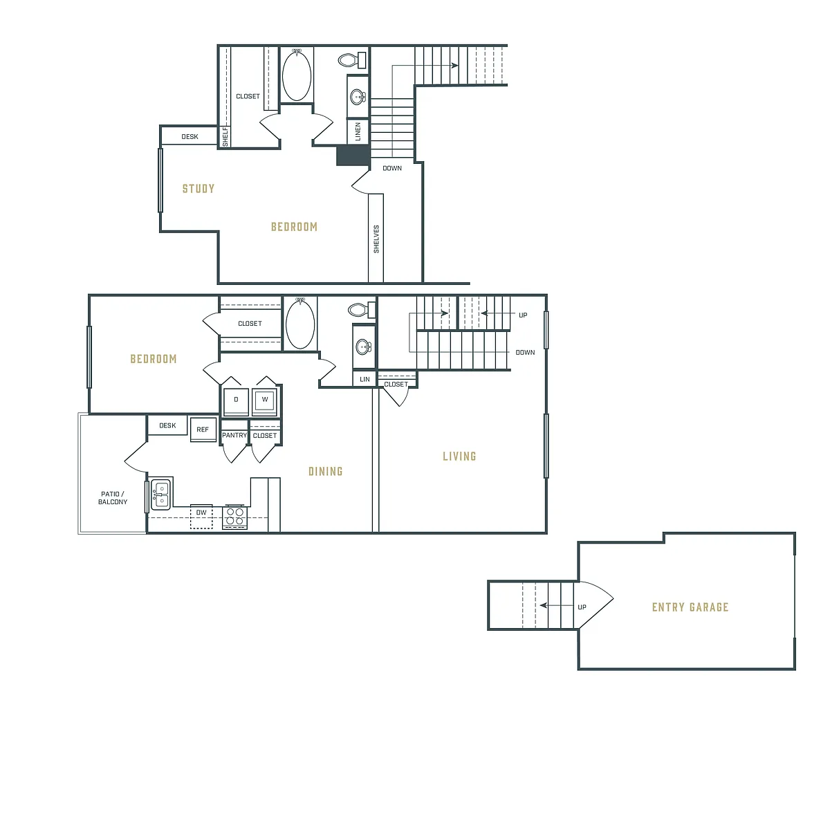 Floor plan B4TH-FR