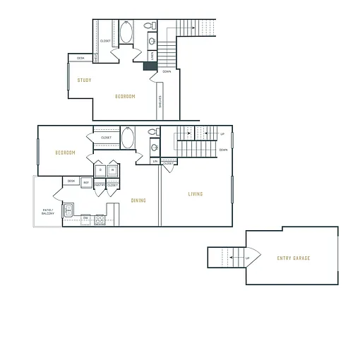 Floor plan B4THR