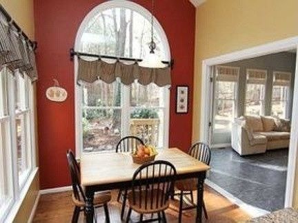 new porch entrance (sliding glass doors) is to the left of t