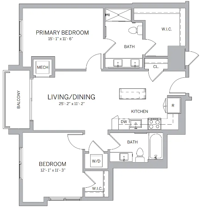 Floor plan B09W