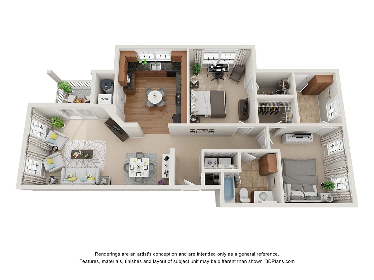 Floor plan Magnolia