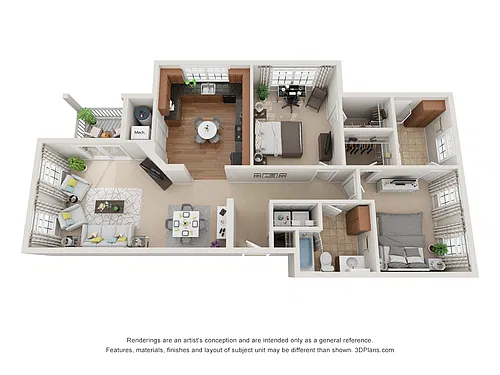 Floor plan Magnolia