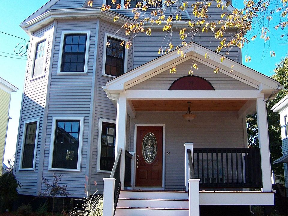 Front w/ Landscapping and Walkway