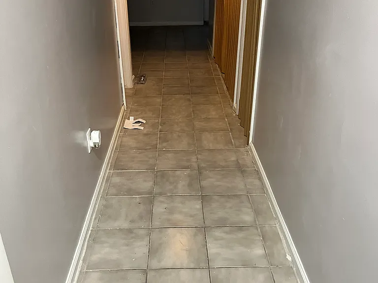 basement hallway