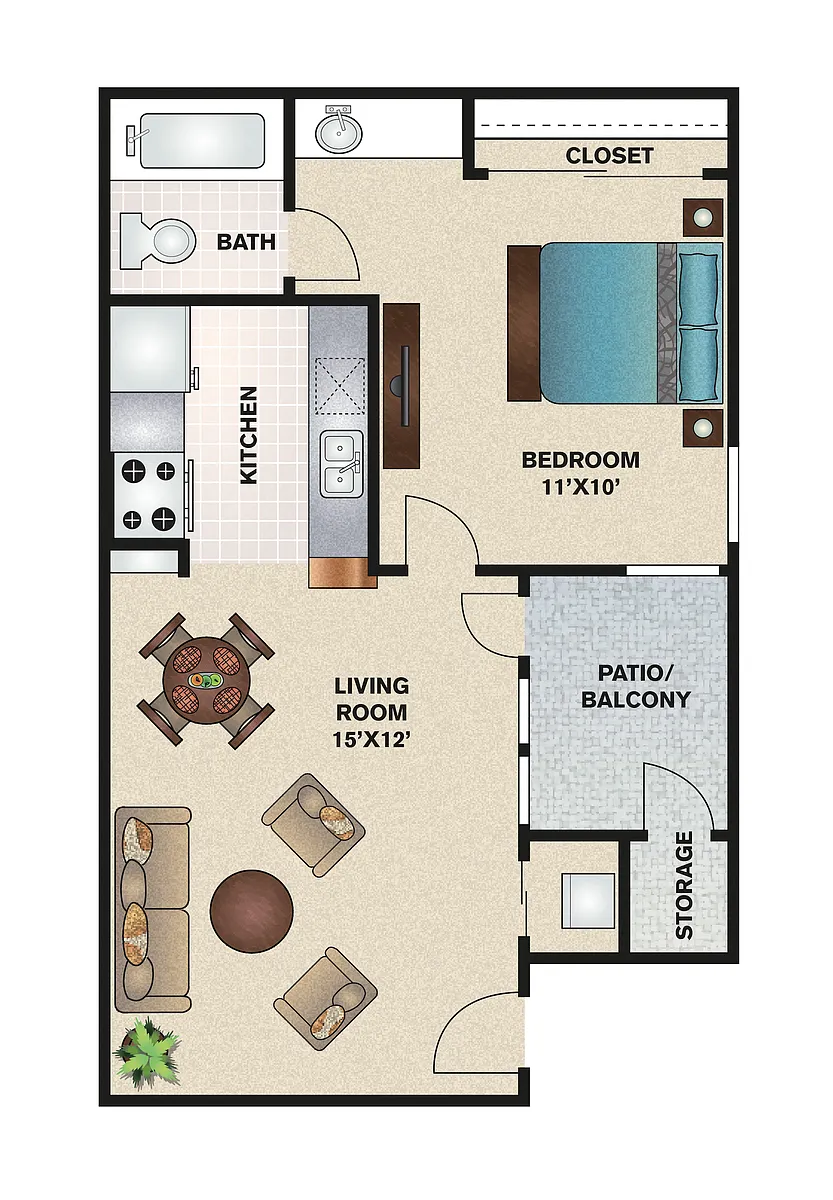 Floor plan A