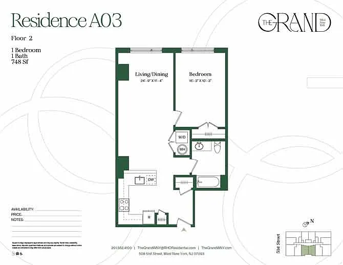 Floor plan A03