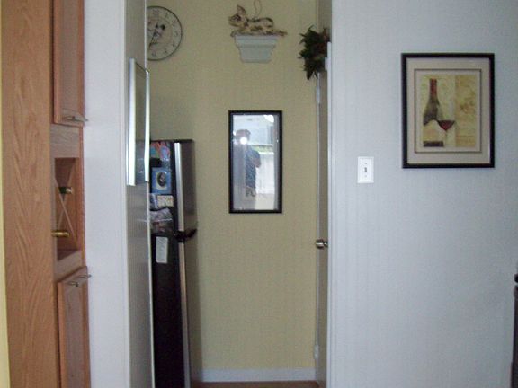 Kitchen from back porch