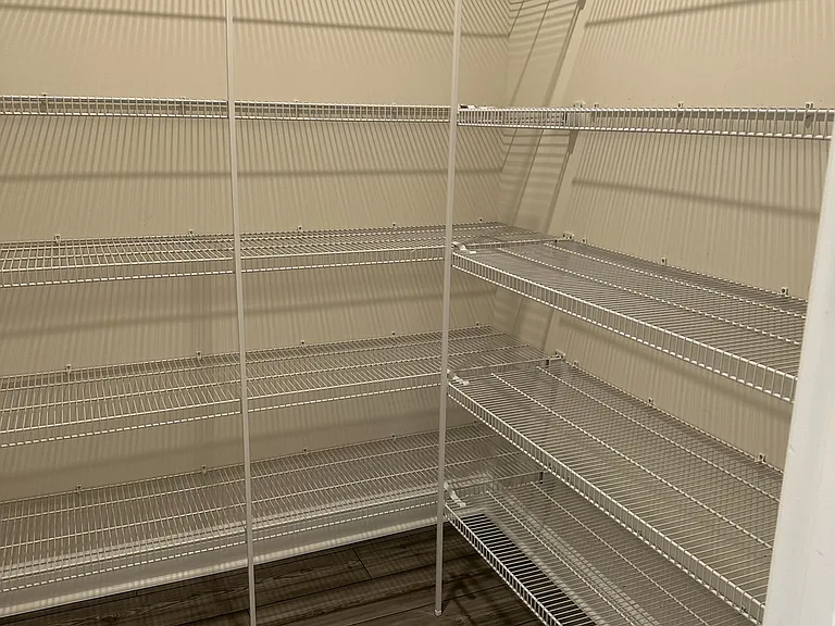 Pantry off kitchen